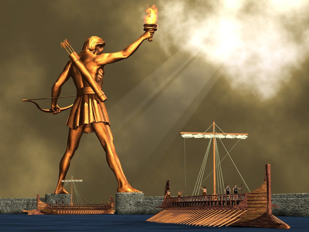 Coloso de Rodas: historia de una estatua para el dios Sol